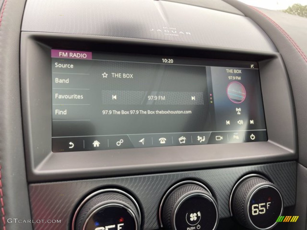 2021 Jaguar F-TYPE R-Dynamic AWD Coupe Audio System Photo #141269950
