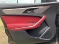 Ebony/Mars Red Door Panel Photo for 2021 Jaguar F-PACE #141270034