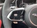 Ebony/Mars Red Steering Wheel Photo for 2021 Jaguar F-PACE #141270049