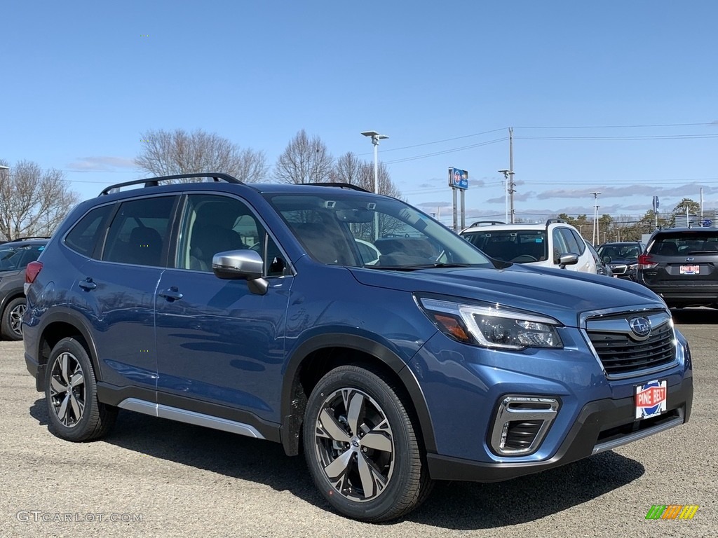 2021 Forester 2.5i Touring - Dark Blue Pearl / Black photo #1
