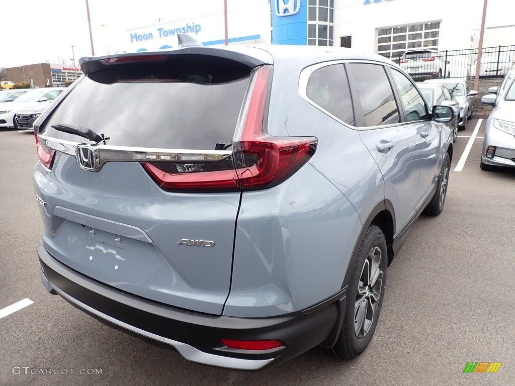 2021 CR-V EX AWD - Sonic Gray Pearl / Black photo #4