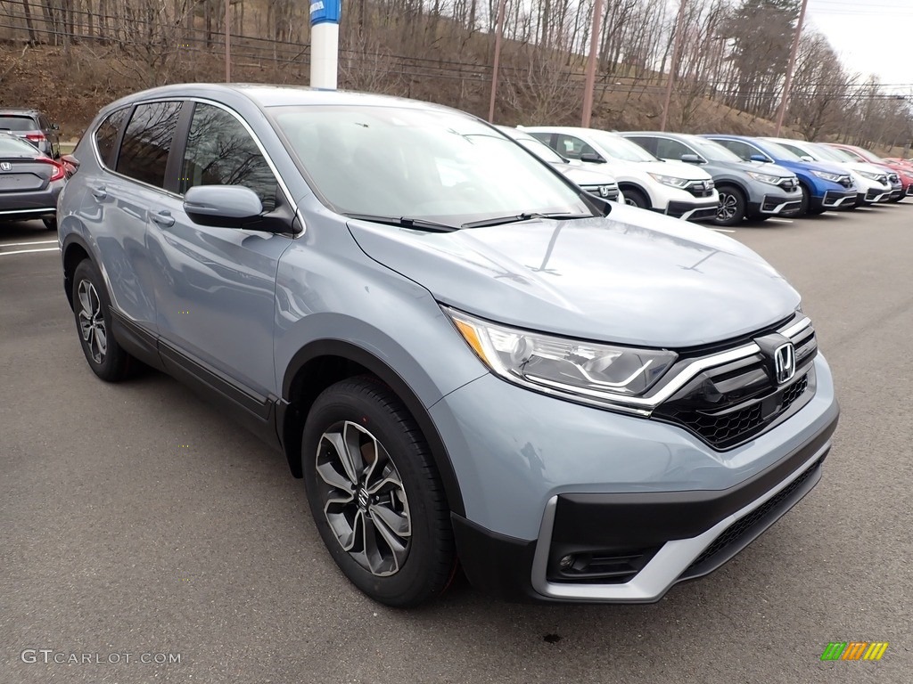 2021 CR-V EX AWD - Sonic Gray Pearl / Black photo #5