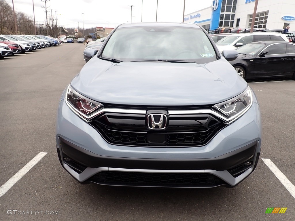 2021 CR-V EX AWD - Sonic Gray Pearl / Black photo #7