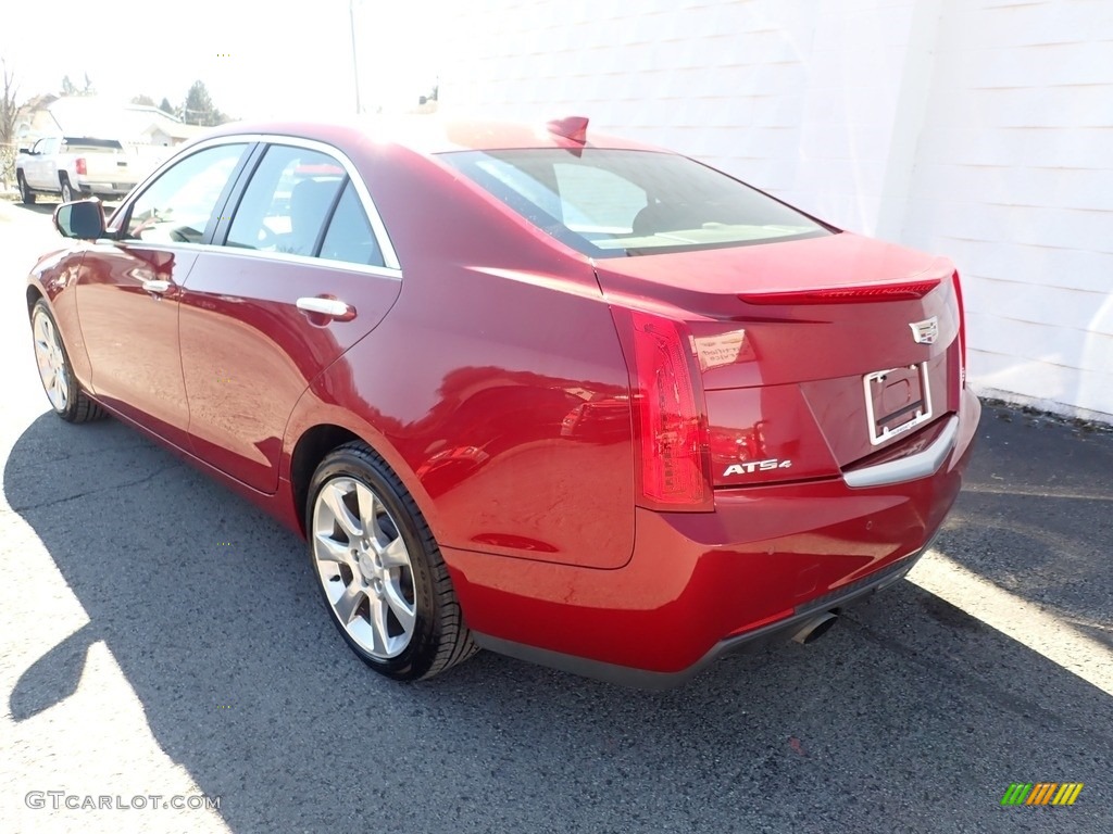 2015 ATS 2.0T Luxury AWD Sedan - Red Obsession Tintcoat / Jet Black/Jet Black photo #6