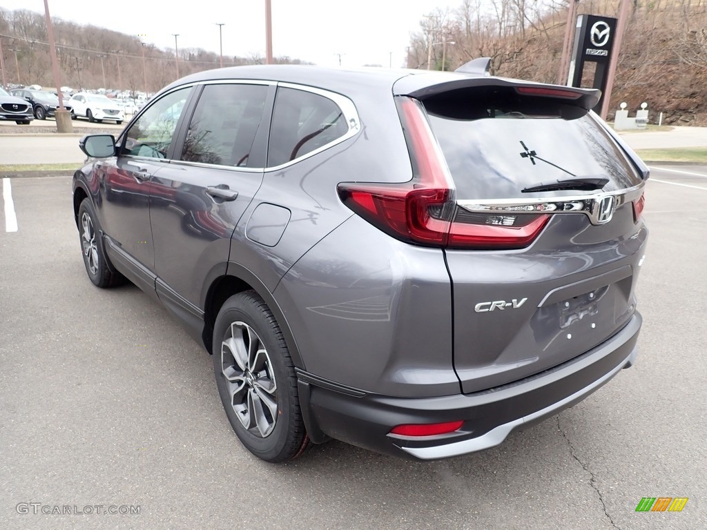 2021 CR-V EX-L AWD - Modern Steel Metallic / Black photo #2