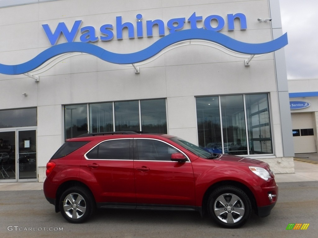 2014 Equinox LT - Crystal Red Tintcoat / Light Titanium/Jet Black photo #1