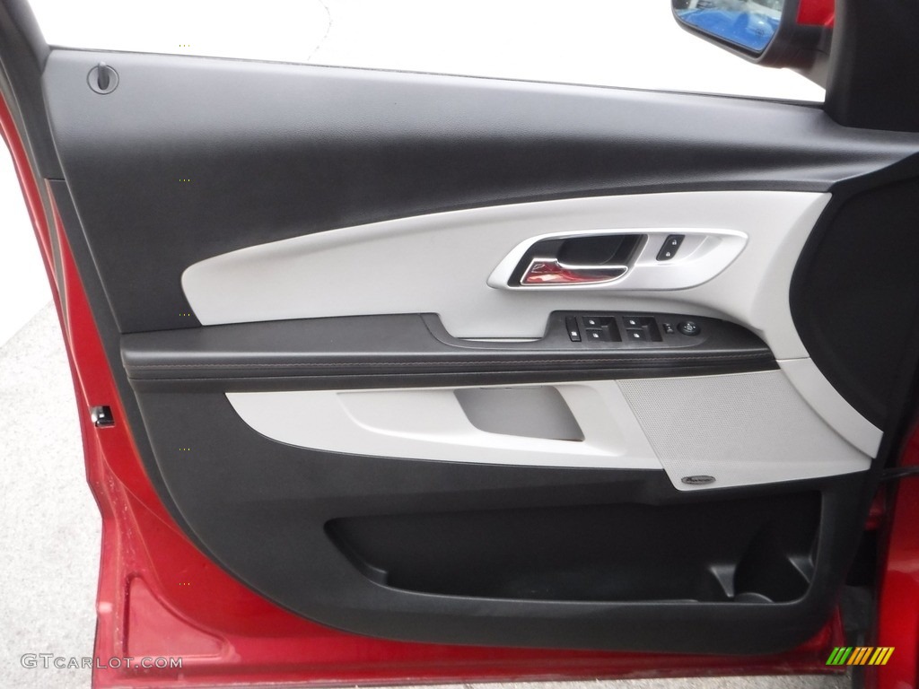 2014 Chevrolet Equinox LT Light Titanium/Jet Black Door Panel Photo #141272499
