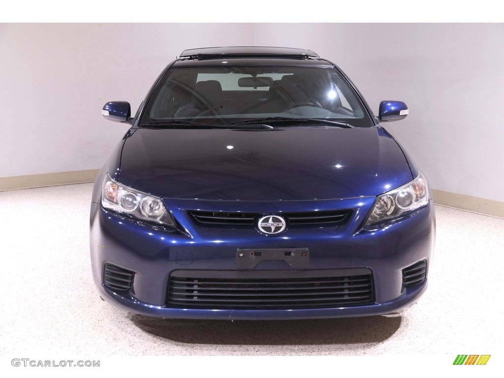 2011 tC  - Nautical Blue Mica / Dark Charcoal photo #2