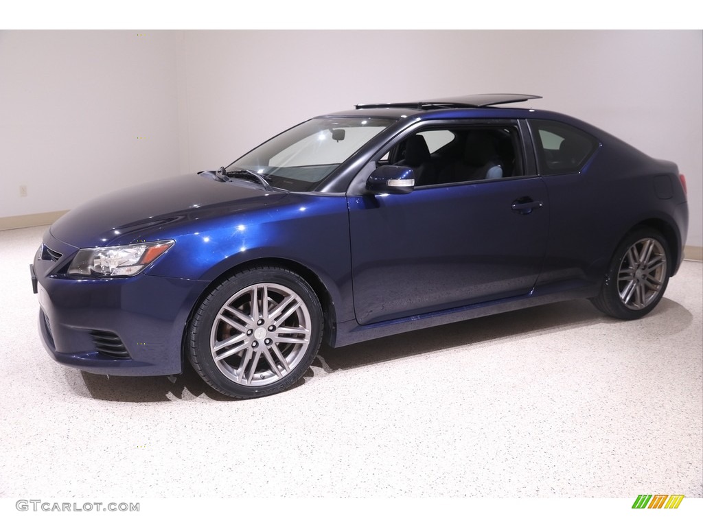 2011 tC  - Nautical Blue Mica / Dark Charcoal photo #3