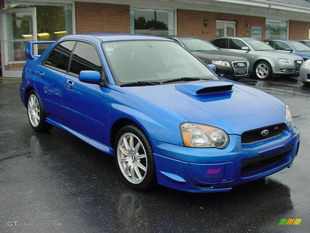 2004 WR Blue Pearl Subaru Impreza WRX STi 14123376