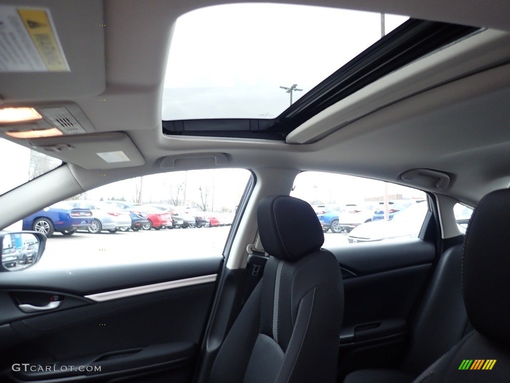 2021 Civic EX Sedan - Modern Steel Metallic / Black photo #13