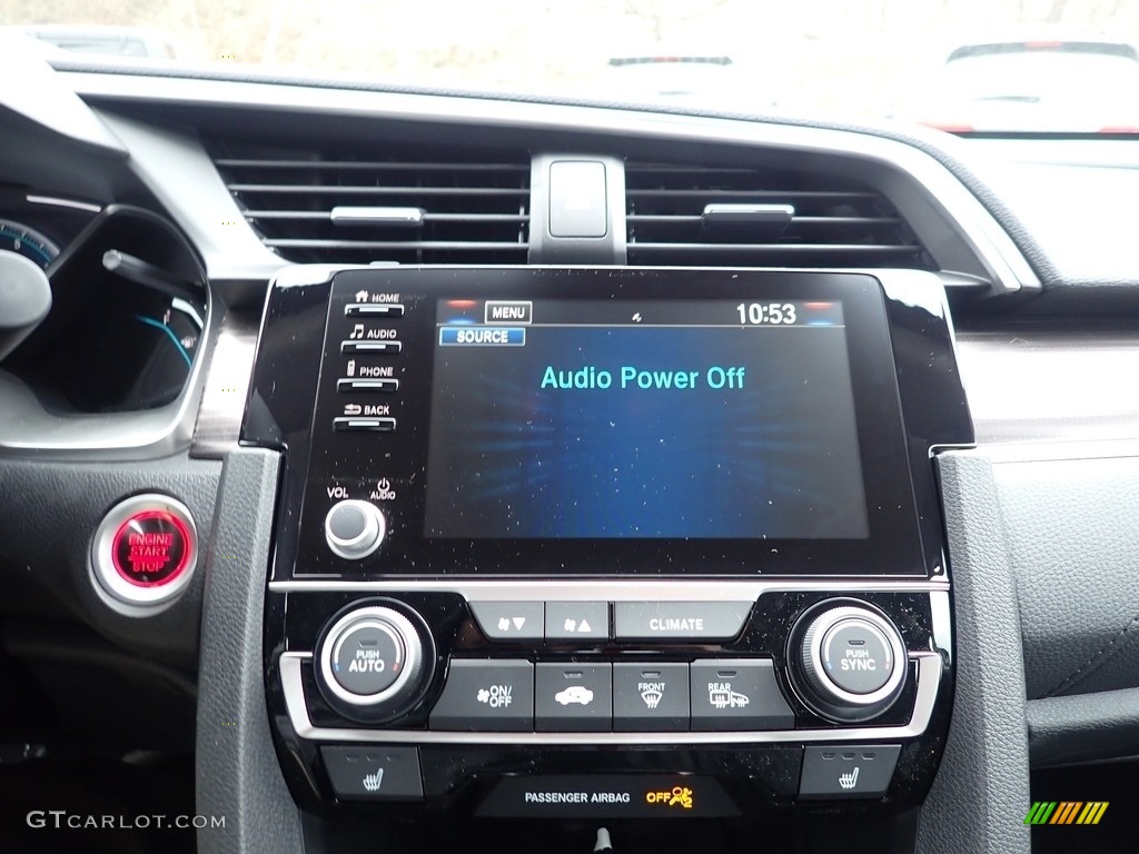 2021 Civic EX Sedan - Modern Steel Metallic / Black photo #14