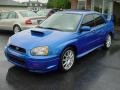 2004 WR Blue Pearl Subaru Impreza WRX STi  photo #2