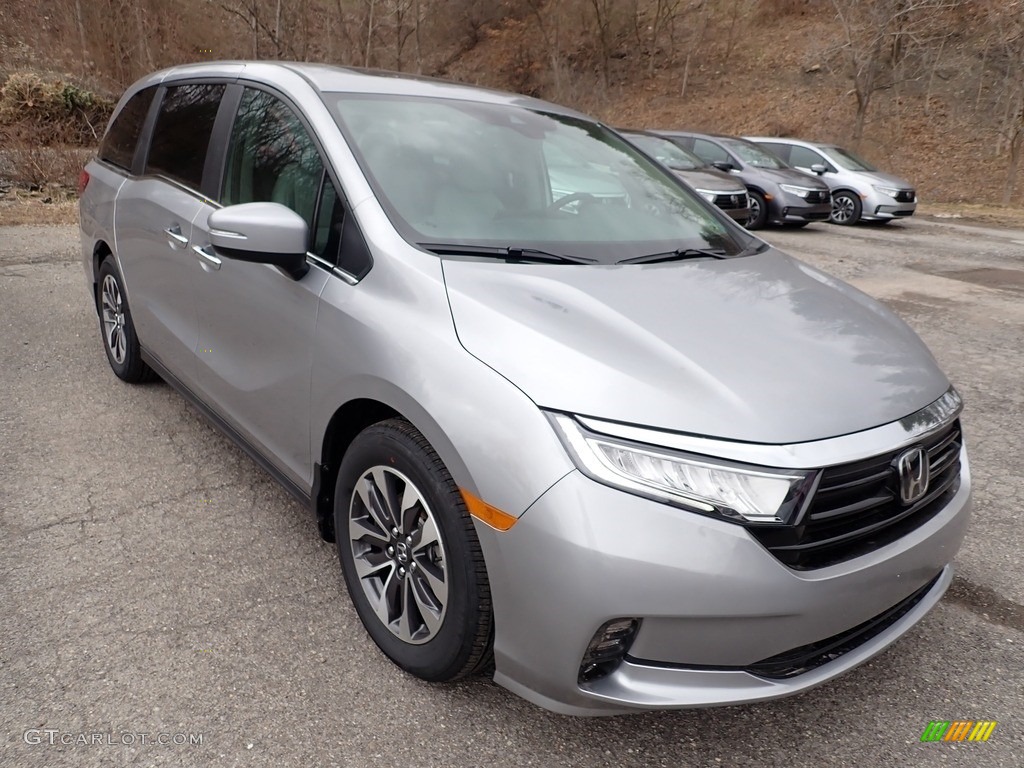 Lunar Silver Metallic 2022 Honda Odyssey EX-L Exterior Photo #141273669