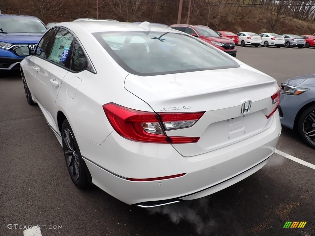 2021 Accord EX-L - Platinum White Pearl / Black photo #2