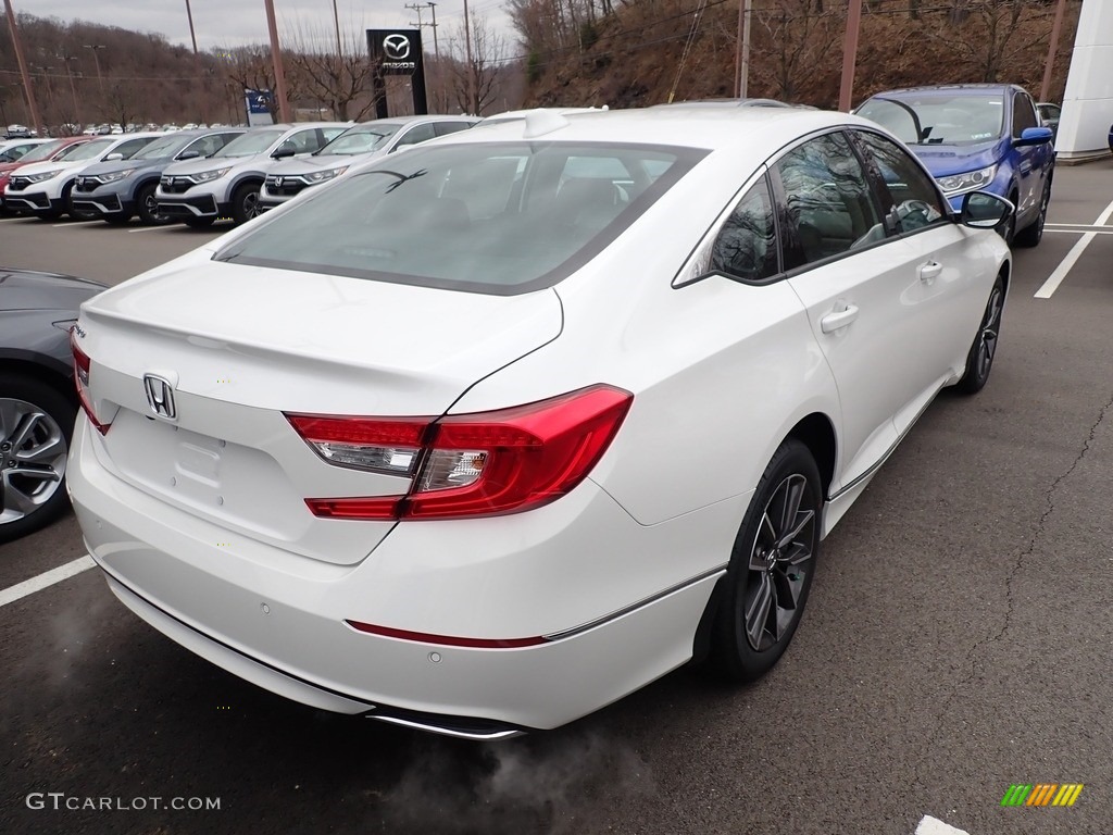 2021 Accord EX-L - Platinum White Pearl / Black photo #4