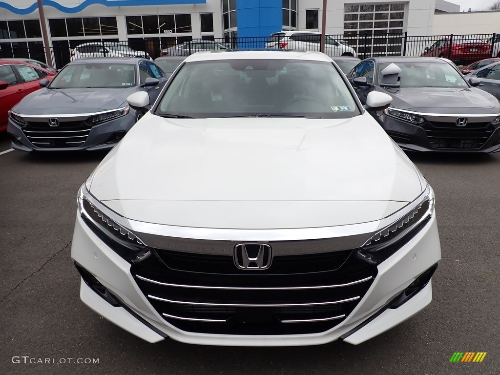 2021 Accord EX-L - Platinum White Pearl / Black photo #6