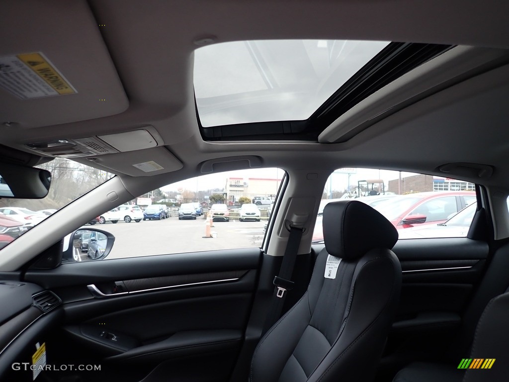2021 Accord EX-L - Platinum White Pearl / Black photo #13