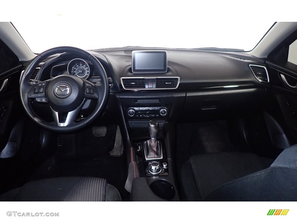 2016 Mazda MAZDA3 i Touring 4 Door Black Dashboard Photo #141274695