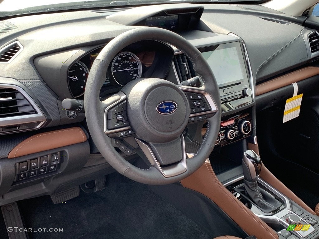 2021 Subaru Forester 2.5i Touring Saddle Brown Dashboard Photo #141275637