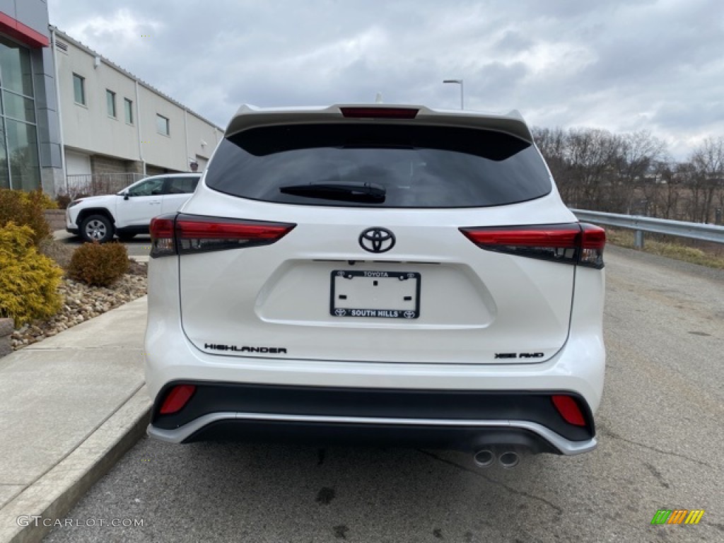 2021 Highlander XSE AWD - Blizzard White Pearl / Cockpit Red photo #16