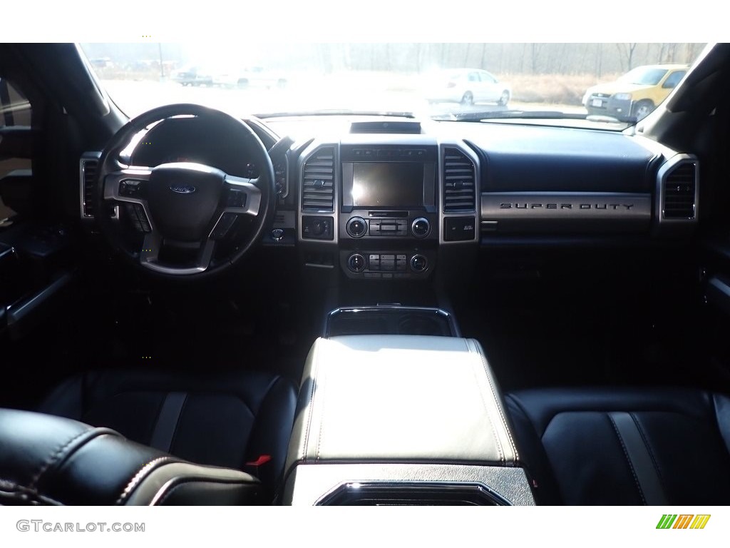 2019 F250 Super Duty Platinum Crew Cab 4x4 - White Platinum / Black photo #31