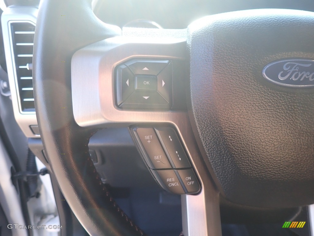 2019 F250 Super Duty Platinum Crew Cab 4x4 - White Platinum / Black photo #36