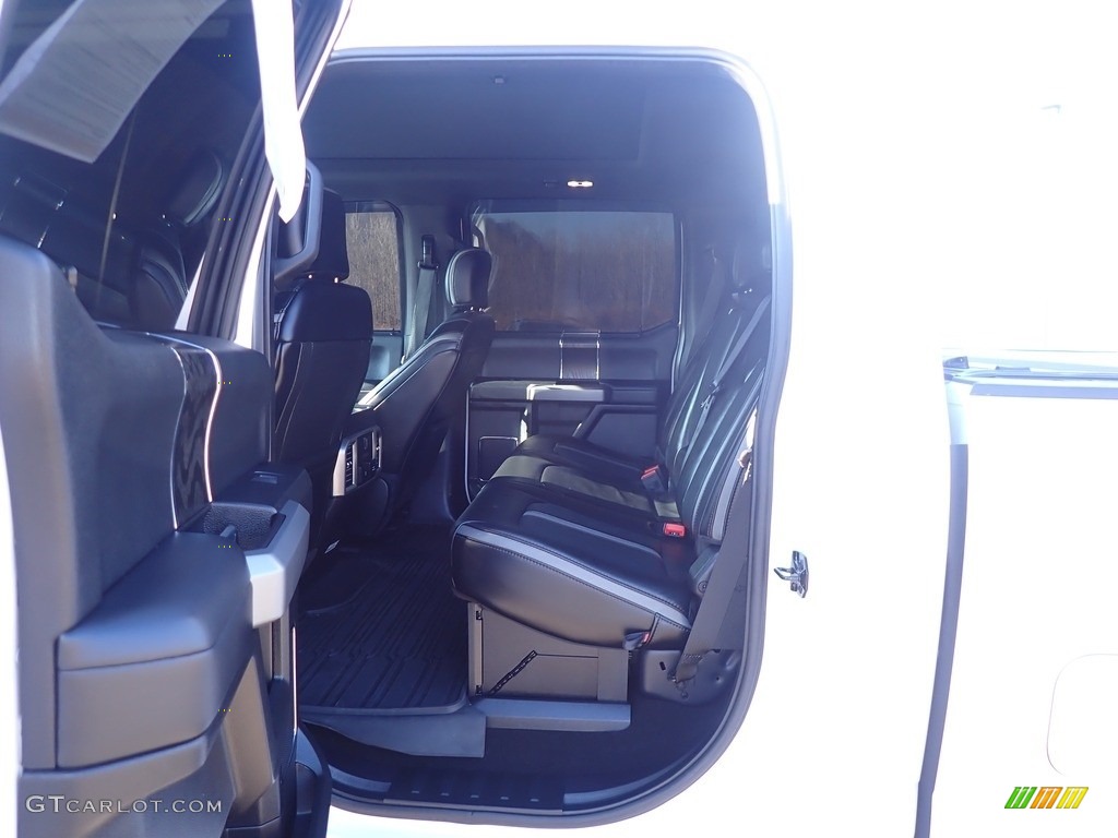 2019 F250 Super Duty Platinum Crew Cab 4x4 - White Platinum / Black photo #43