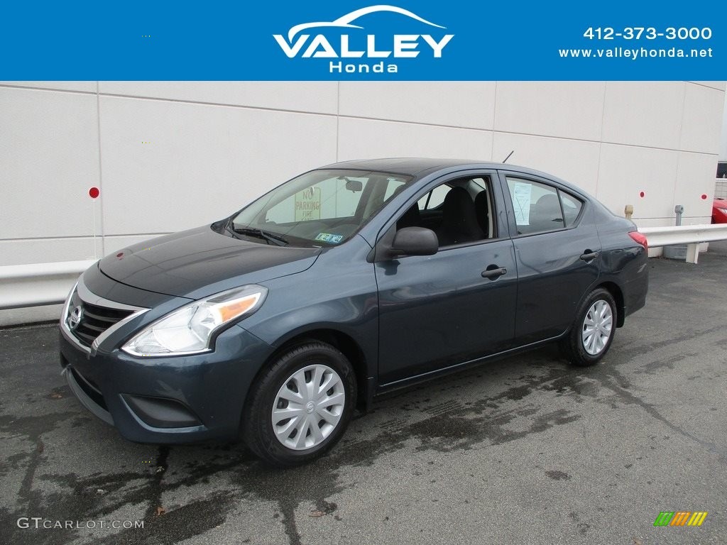 Amethyst Gray Nissan Versa