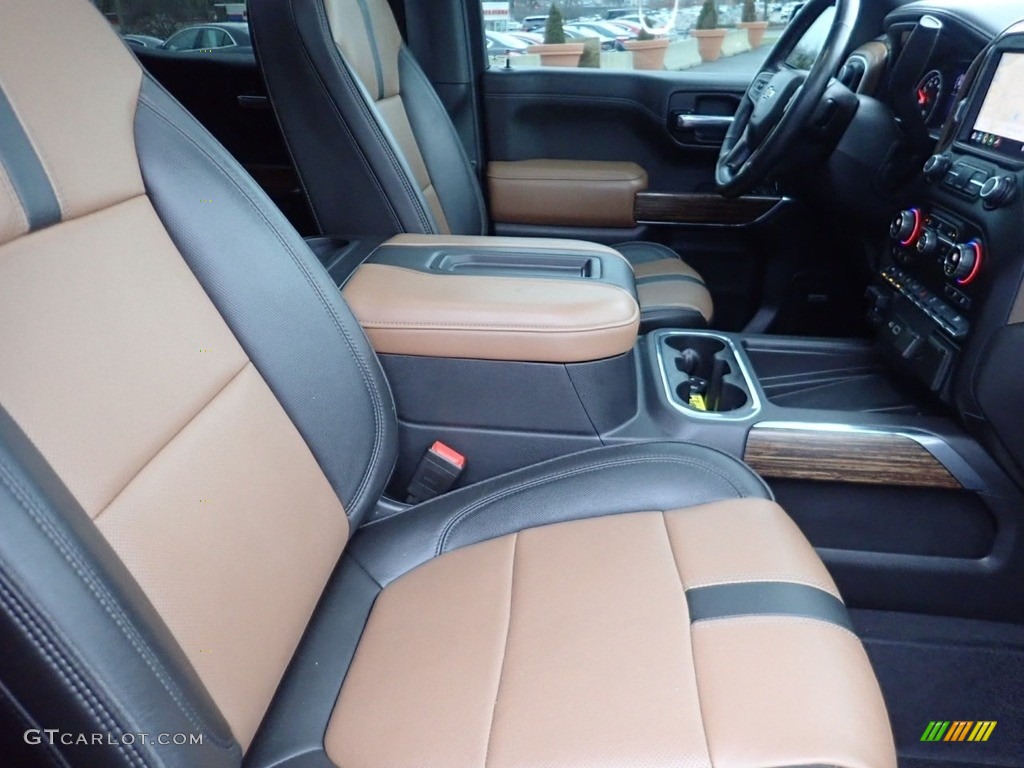 2019 Chevrolet Silverado 1500 High Country Crew Cab 4WD Front Seat Photo #141277314