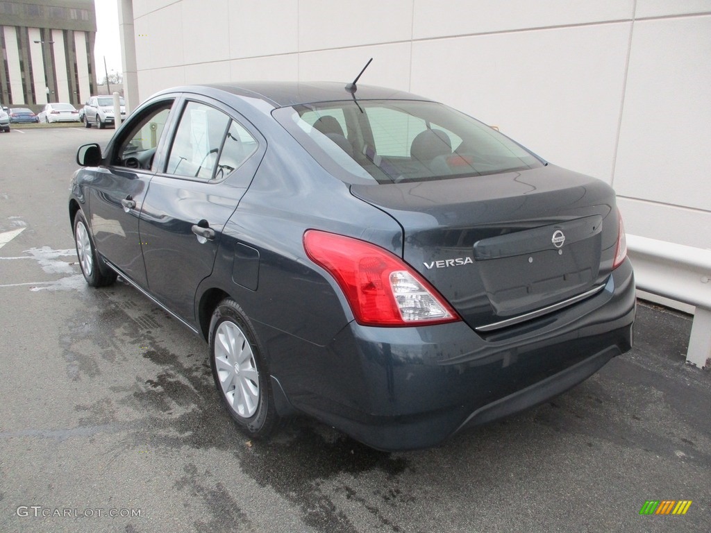 2015 Versa 1.6 S Sedan - Amethyst Gray / Charcoal photo #3