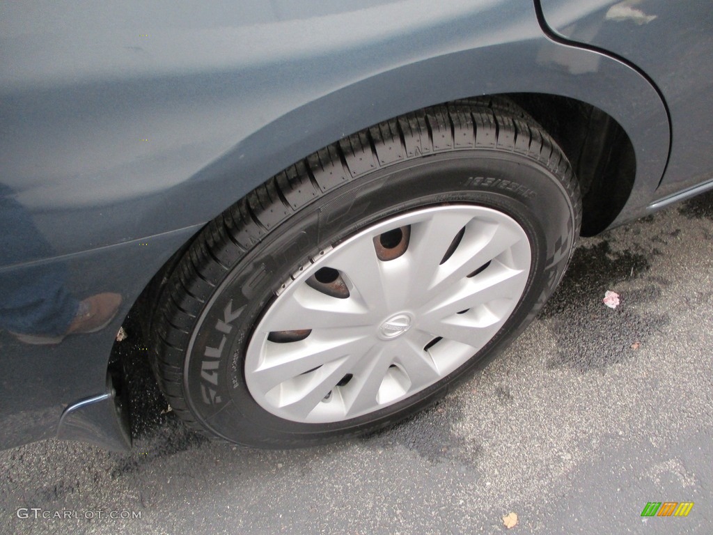 2015 Versa 1.6 S Sedan - Amethyst Gray / Charcoal photo #6