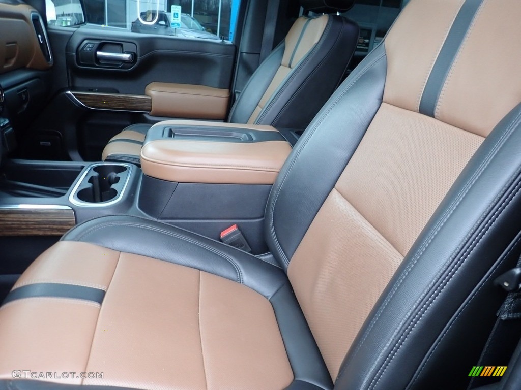 Jet Black/Umber Interior 2019 Chevrolet Silverado 1500 High Country Crew Cab 4WD Photo #141277425