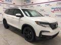 2021 Platinum White Pearl Honda Pilot Black Edition AWD  photo #2