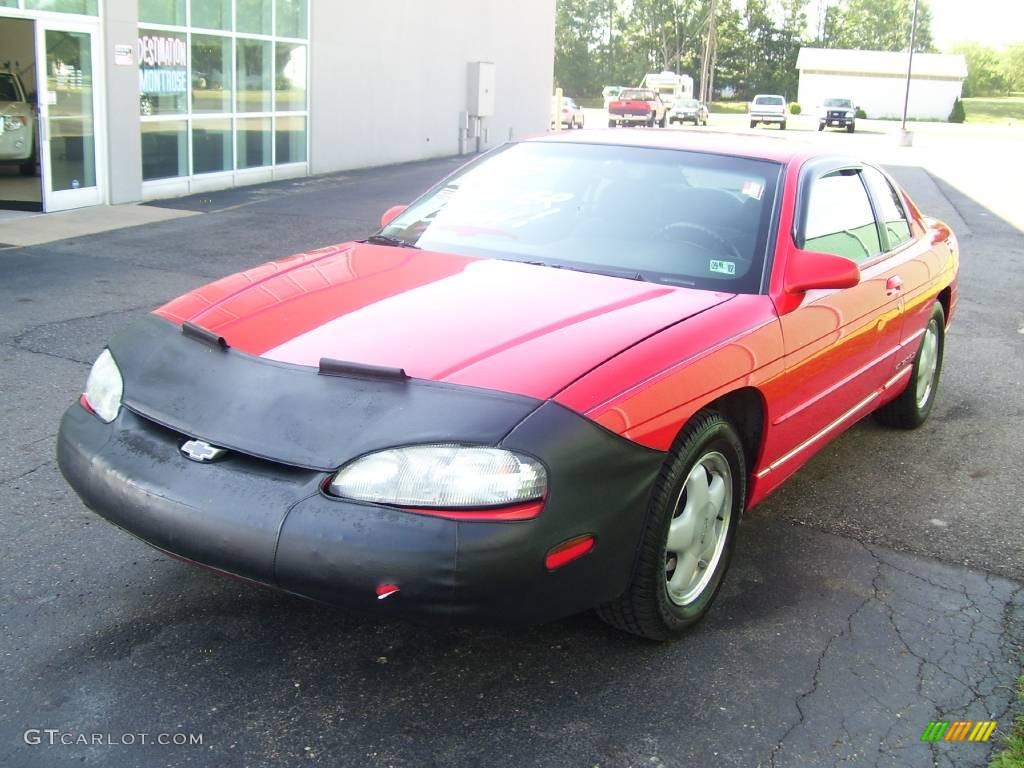 1995 Monte Carlo LS Coupe - Torch Red / Ebony photo #1