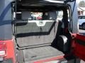 2008 Flame Red Jeep Wrangler X 4x4  photo #9