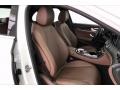 Nut Brown/Black Front Seat Photo for 2017 Mercedes-Benz E #141279048