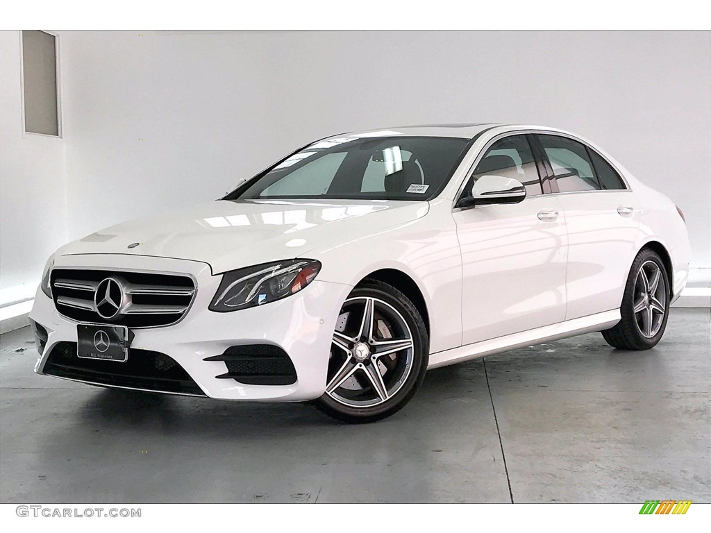 Polar White 2017 Mercedes-Benz E 300 Sedan Exterior Photo #141279204