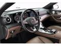 Nut Brown/Black Prime Interior Photo for 2017 Mercedes-Benz E #141279258