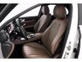 Nut Brown/Black Front Seat Photo for 2017 Mercedes-Benz E #141279375
