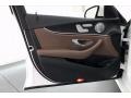 Nut Brown/Black 2017 Mercedes-Benz E 300 Sedan Door Panel