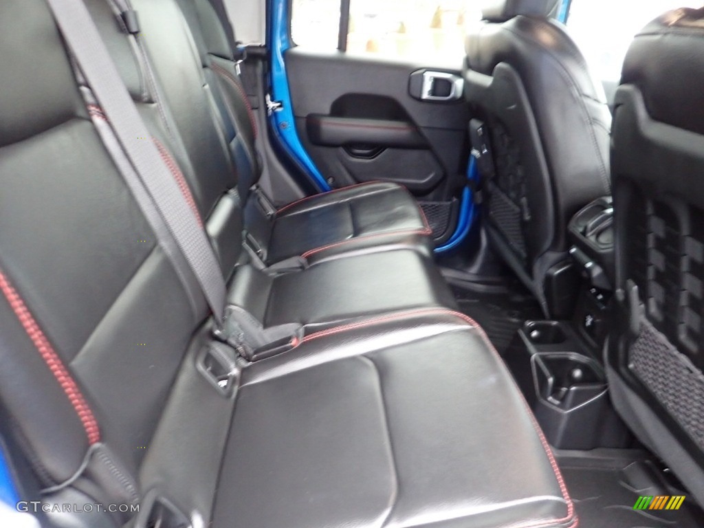 2020 Gladiator Rubicon 4x4 - Hydro Blue Pearl / Black photo #17