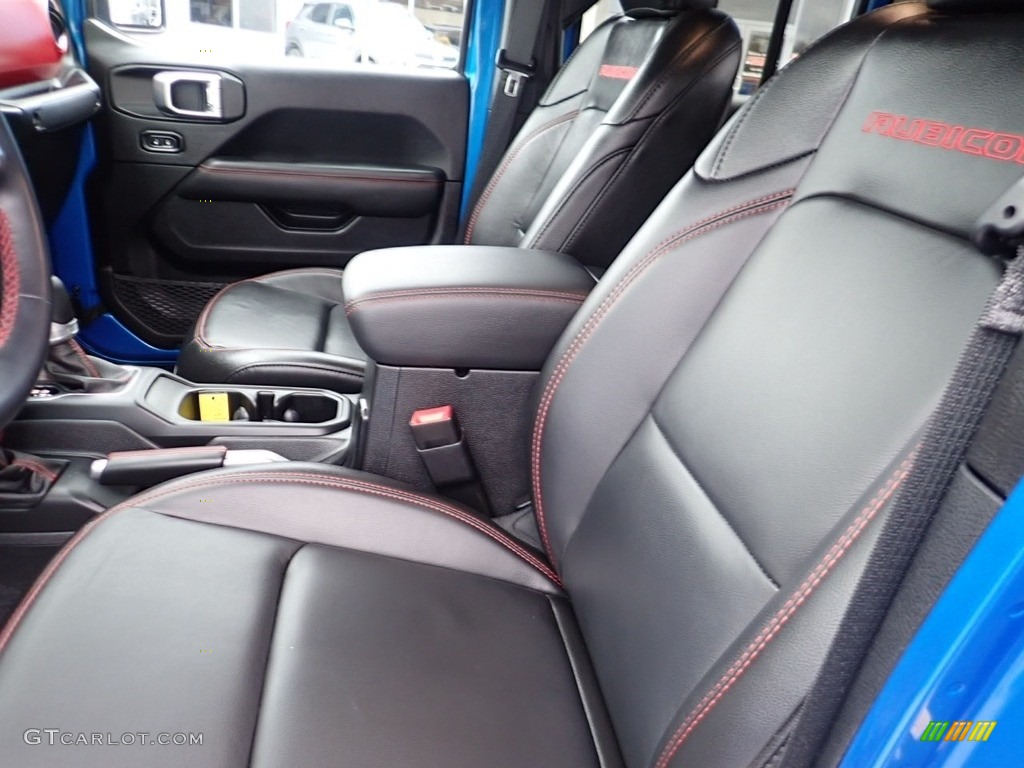 2020 Gladiator Rubicon 4x4 - Hydro Blue Pearl / Black photo #19