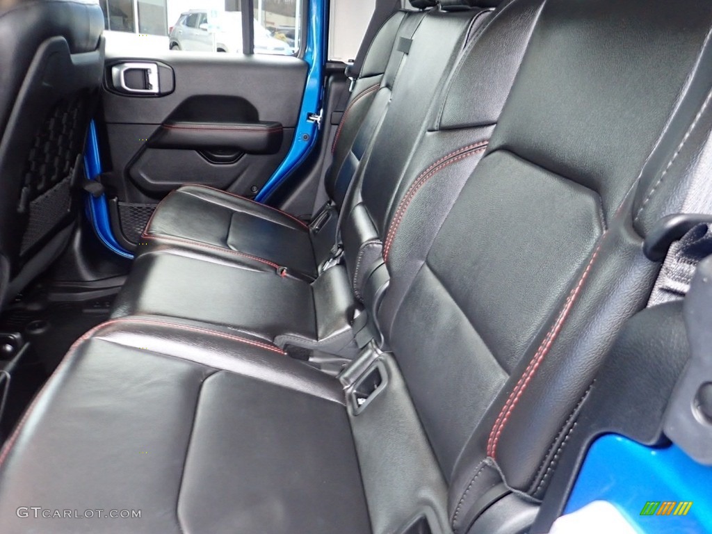 2020 Gladiator Rubicon 4x4 - Hydro Blue Pearl / Black photo #20