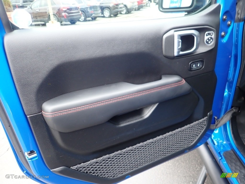 2020 Gladiator Rubicon 4x4 - Hydro Blue Pearl / Black photo #23