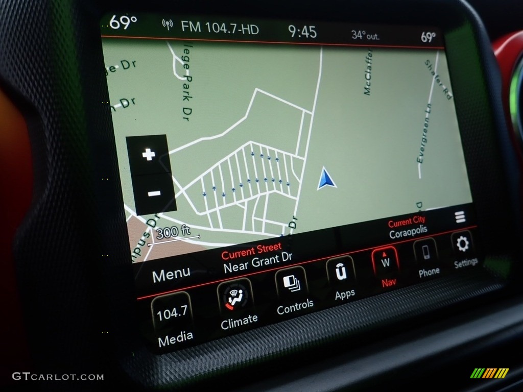 2020 Gladiator Rubicon 4x4 - Hydro Blue Pearl / Black photo #26