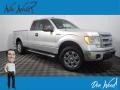 2014 Ingot Silver Ford F150 XLT SuperCab 4x4  photo #1