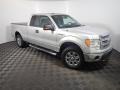 2014 Ingot Silver Ford F150 XLT SuperCab 4x4  photo #3