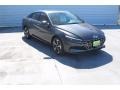 Portofino Gray - Elantra Limited Photo No. 2