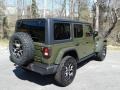 2021 Sarge Green Jeep Wrangler Unlimited Rubicon 4x4  photo #6